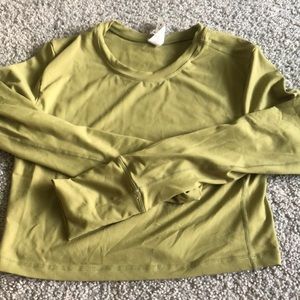 Paragon fitwear long sleeve crop top